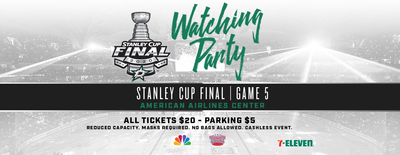 Dallas Stars Watch Party Stanley Cup Final Game 5 American Airlines