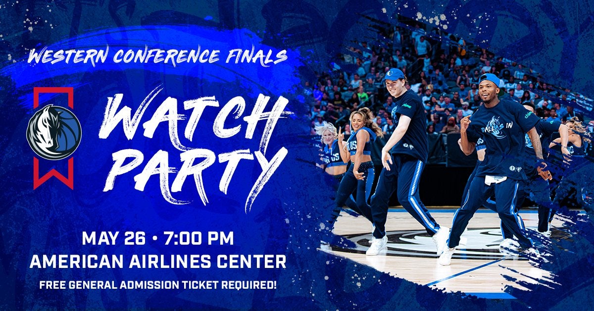 Watch Party - Mavericks vs. Warriors - 2022 NBA Playoffs WCF, Game