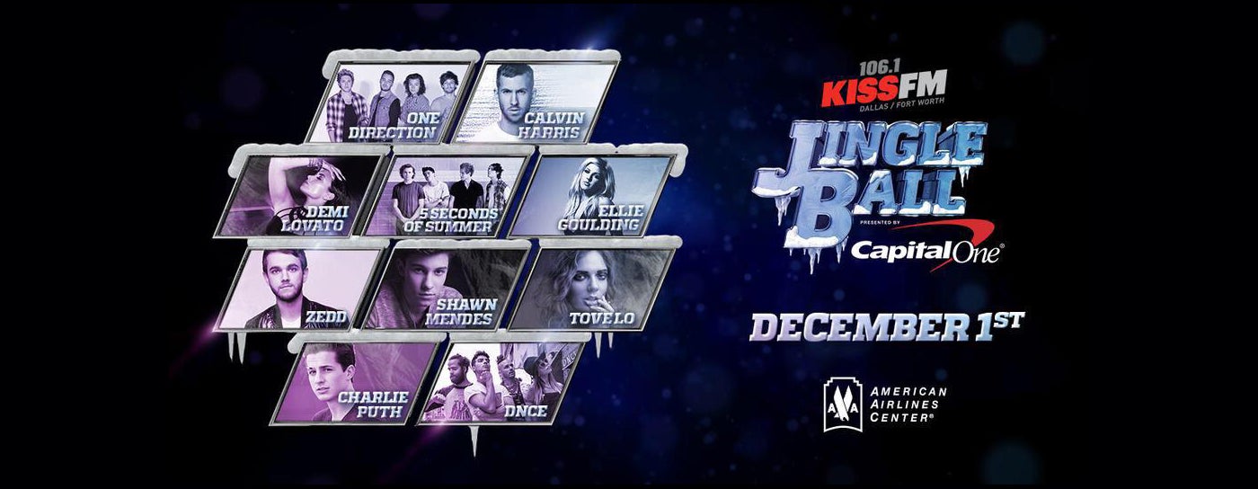 106.1 KISS FM’s Jingle Ball American Airlines Center