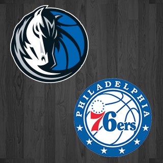 Mavericks Vs 76ers American Airlines Center